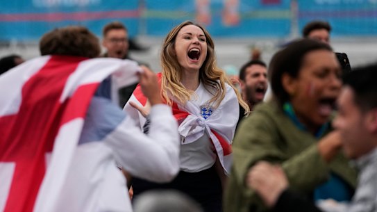 England fans are full of hope as they approach the final.