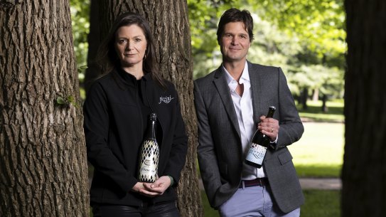 Natalie Pizzini and Carlo Pizzini, from Pizzini Wines, want the government to fight to keep the name Prosecco.