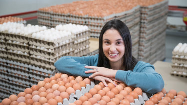 Egg farmer Danyel Cucinotta, who has been elected as Victorian Farmers Federation vice-president.  