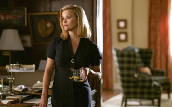 Reese Witherspoon plays Elena in the TV adaptation of Celeste Ng's book Little Fires Everywhere. 