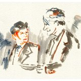 The character he'd most like to be: unnamed character in <i>The Man Without A Past</i>.
