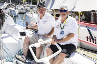 Sydney to Hobart crews are taking extra precautions to ensure the famous race goes ahead, including Maverick’s Leeton Hulley and Rod Smallman.