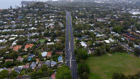 The northern beaches lockdown started at 5pm. 