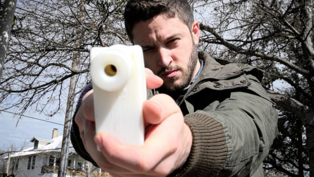Cody Wilson, the founder of Defense Distributed, which publishes open-source gun designs online, suitable for 3D printing.