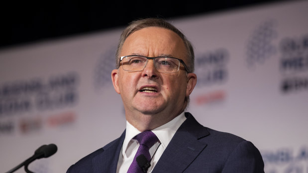 Labor leader Anthony Albanese has called for a cap on political donations.