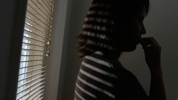 Client referrals to domestic violence services rose by 10 per cent in March.