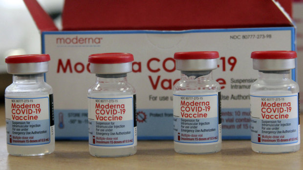Moderna’s once-high-flying shares have been under pressure since late last year amid uncertainty over softening COVID-vaccine demand.