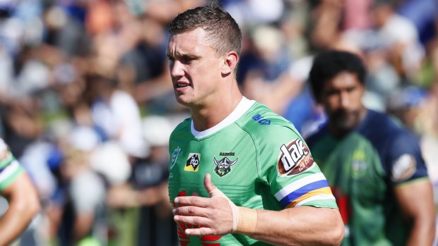 Jack Wighton is preparing to play his first NRL game since being banned last season.
