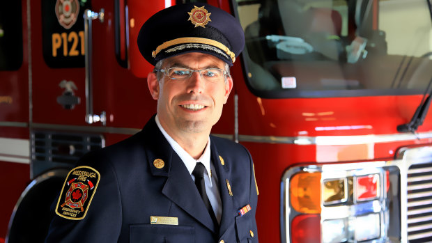 Tim Beckett, Fire Chief, Mississauga, Ontario, Canada.