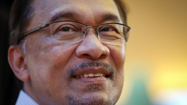 Anwar Ibrahim in 2014, before his second stint in jail.