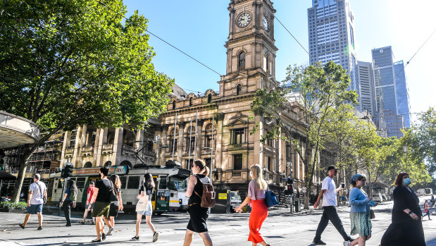 People are slowly returning to Melbourne’s CBD, but not as quickly as the city’s council would like.