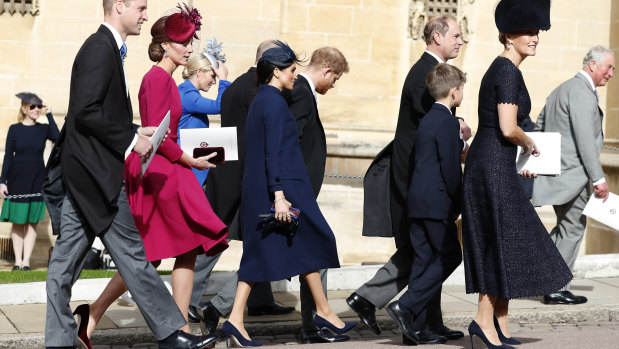 Harry and Meghan are in Australia after attending Princess Eugenie's wedding at Windsor Castle on Friday.