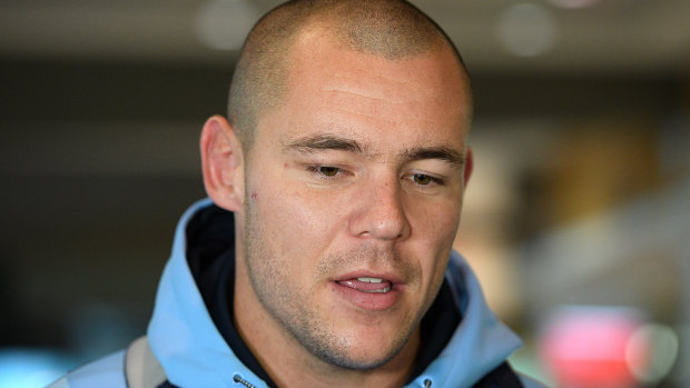 Seasoned campaigner: Klemmer is the only experienced front-rower in the Blues side.