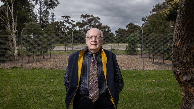 Kevin Poulter, president of the Save Kingswood Group. It is taking on Australia’s biggest super fund, AustralianSuper, over the former Kingswood golf course.