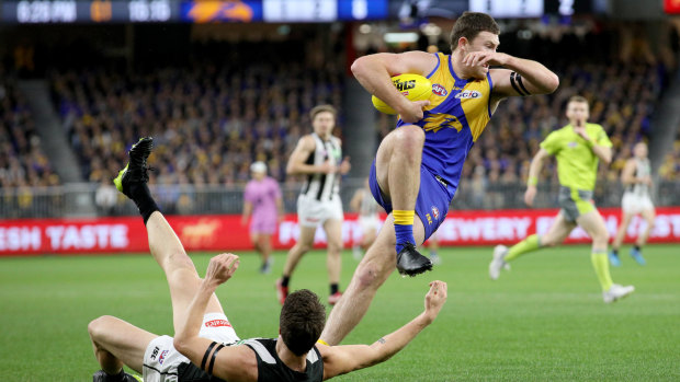 Jeremy McGovern is dangerous with ball in hand, and the Eagles must find a way for him to find the ball in the wet.