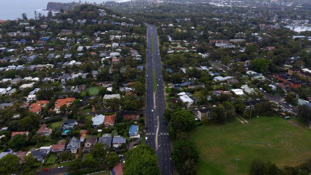 The northern beaches lockdown started at 5pm. 