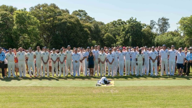 The North Ryde RSL Cricket Club hosted a tribute match for Ben Cordner on Sunday.