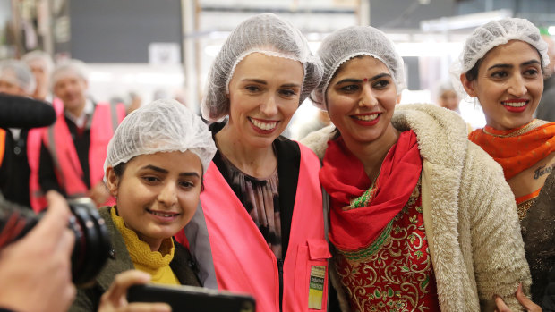Prime Minister Jacinda Ardern has started a campaign to regrow the economy. 