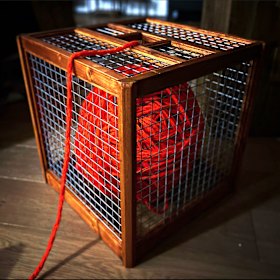 A prop from Locus, a show taking place in a secret location at this year’s festival. 