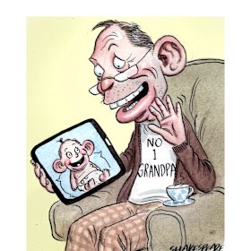 Tony Abbott is now a grandfather.