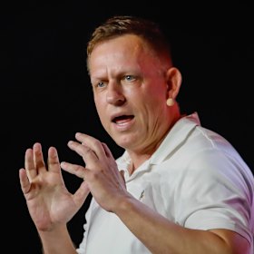 Palantir co-founder Peter Thiel.
