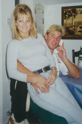 Warne and Simone Callahan married in 1995.