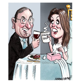 Brian Loughnane and Peta Credlin.