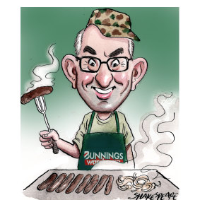 Mike Pezzullo loves the Bunnings sausage sizzle.