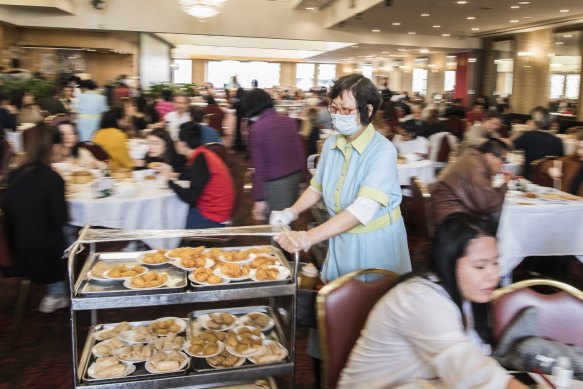 News that the famous Marigold Restaurant is closing has brought new customers. 