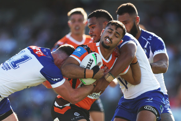 Wests Tigers fielded a team stuffed with no-names against Canterbury on Sunday.