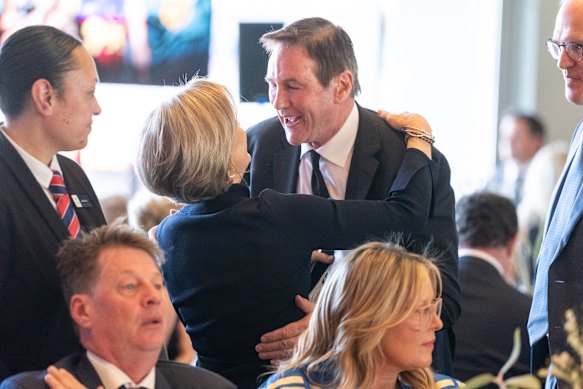 Browne at the 2023 grand final luncheon.