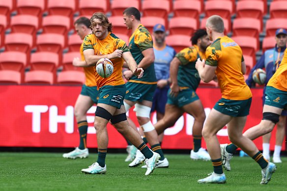 Fraser Mcreight will step as the new Wallabies captain.