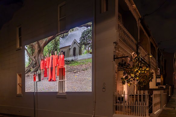 The Macgraw show at their store in Paddington, Sydney for Australian Fashion Week.