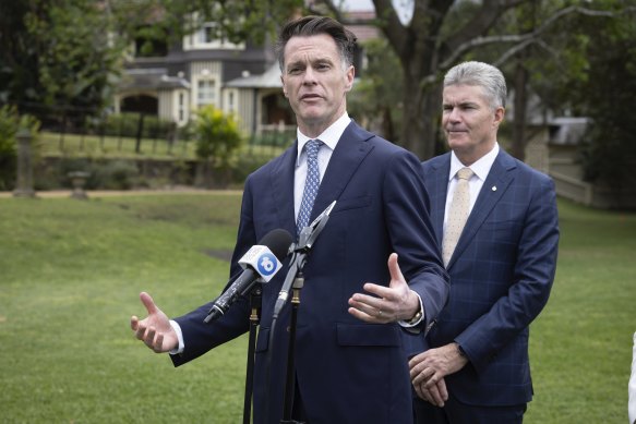 Premier Chris Minns has accused the federal government of “imposing” ambitious housing supply targets on NSW.