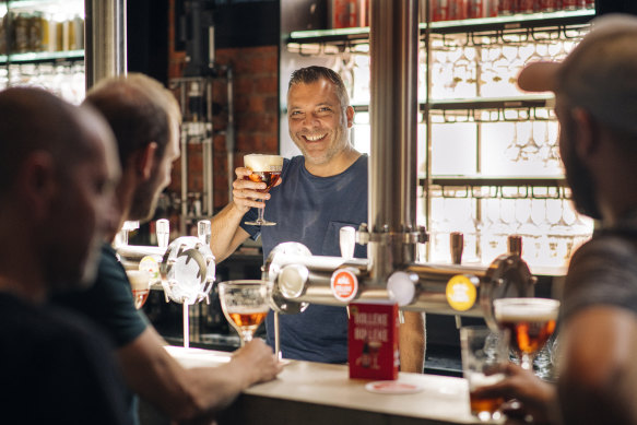 De Koninck brewery.  