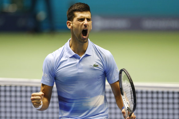 Novak Djokovic is set to return to the Australian Open in January.