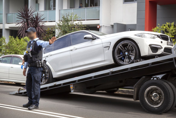 Three vehicles were seized worth a combined $250,000. 