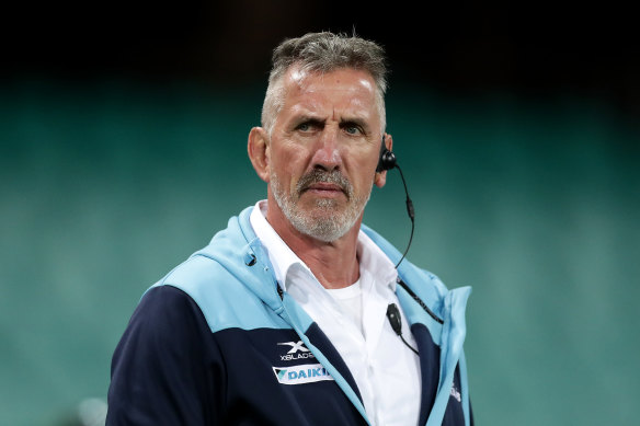 Former Waratahs coach Rob Penney is Scott Robertson’s successor at the Crusaders. 
