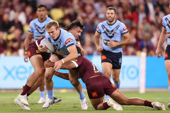 Jake Trbojevic missed the first two Origin games through injury but should be the first NSW forward chosen for Origin III.