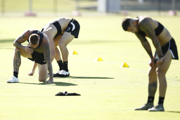 AFL players started pre-season training last week but how freely clubs can move during 2021 remains to be seen. 