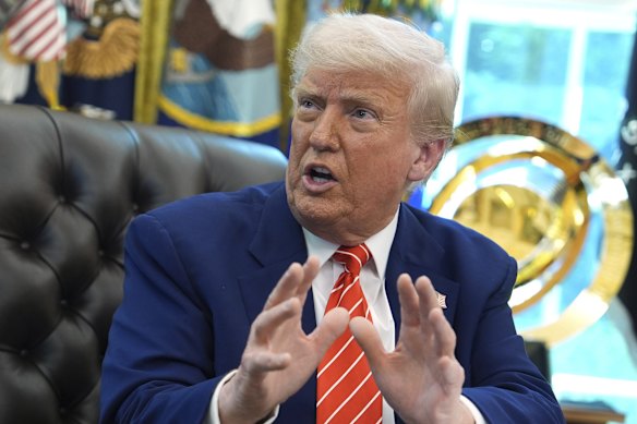 US President Donald Trump’s tariff agenda has had an impact on Australia’s economic growth. 