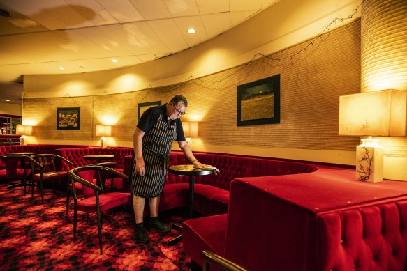 Reta Lusher, who has worked at the Commercial Travellers Association for 33 years.