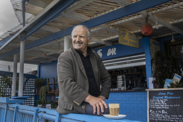Restaurant owner Spiros Gazis wants clarity over the site’s future.