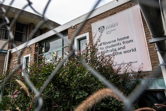 In the middle of a housing crisis, International House at Sydney University sits empty.