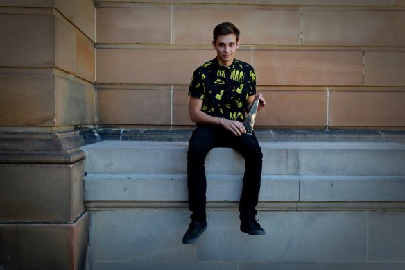 A less “jaded” Flume, pictured here in 2013.