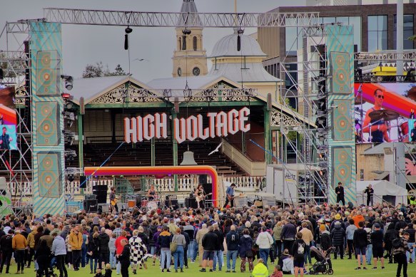 The recent High Voltage festival was a scaled-down version of 2020’s Highway to Hell.