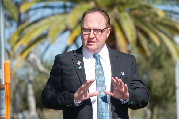 Mildura Base Public Hospital chief executive Terry Welch.