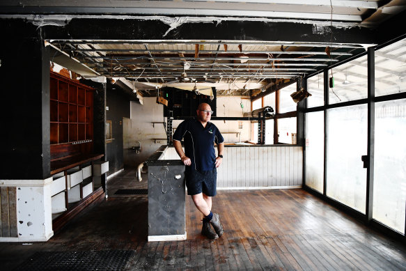 Lismore mayor Steve Krieg had his home and business destroyed by severe flooding in the worst flood in modern history to hit Lismore in northern NSW.