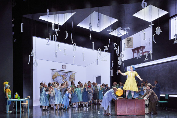 Pratt’s performance of Olympia’s Doll Song is unwaveringly precise.