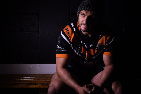 Tough Tiger: Robbie Farah is ready for the 300th NRL game he thought he'd never have.